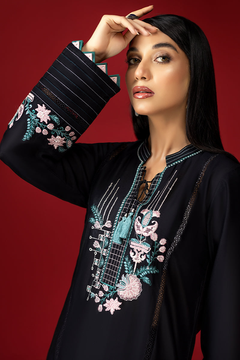 Woodsmoke - Embroidered Lawn 2PC