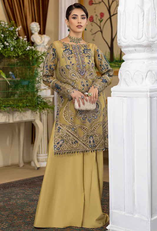 Royal Fusion A - Embroidered Organza