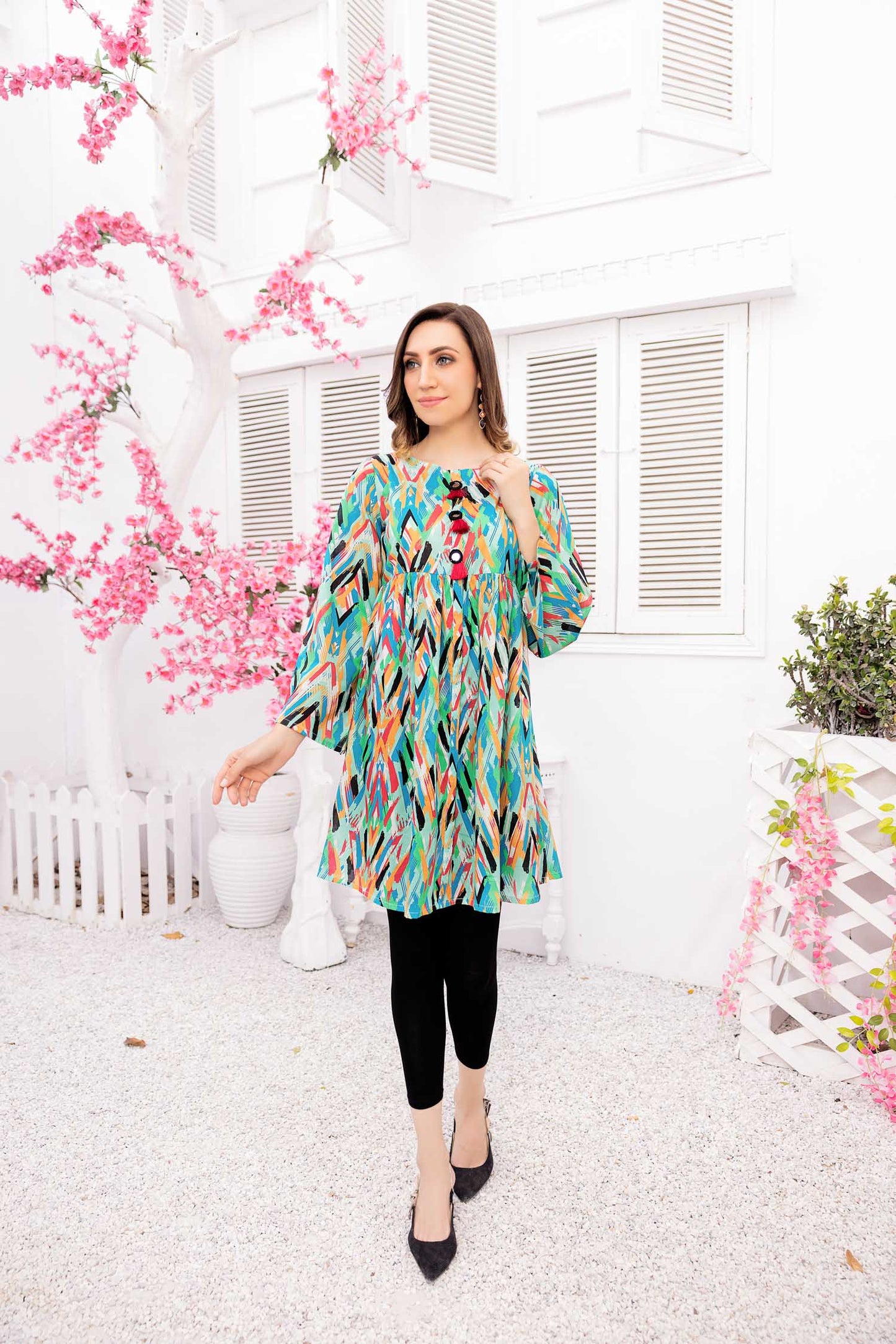 Sublime - Digital Printed Stitched Lawn Kurti