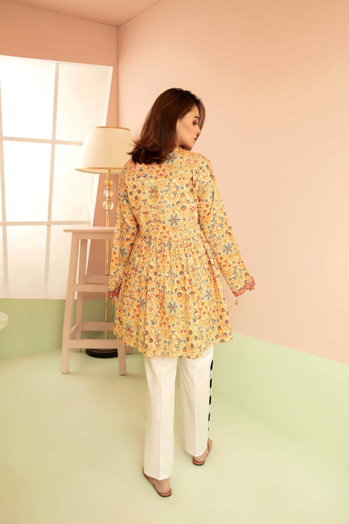 Neprin - Digital Printed Stitched Lawn Kurti