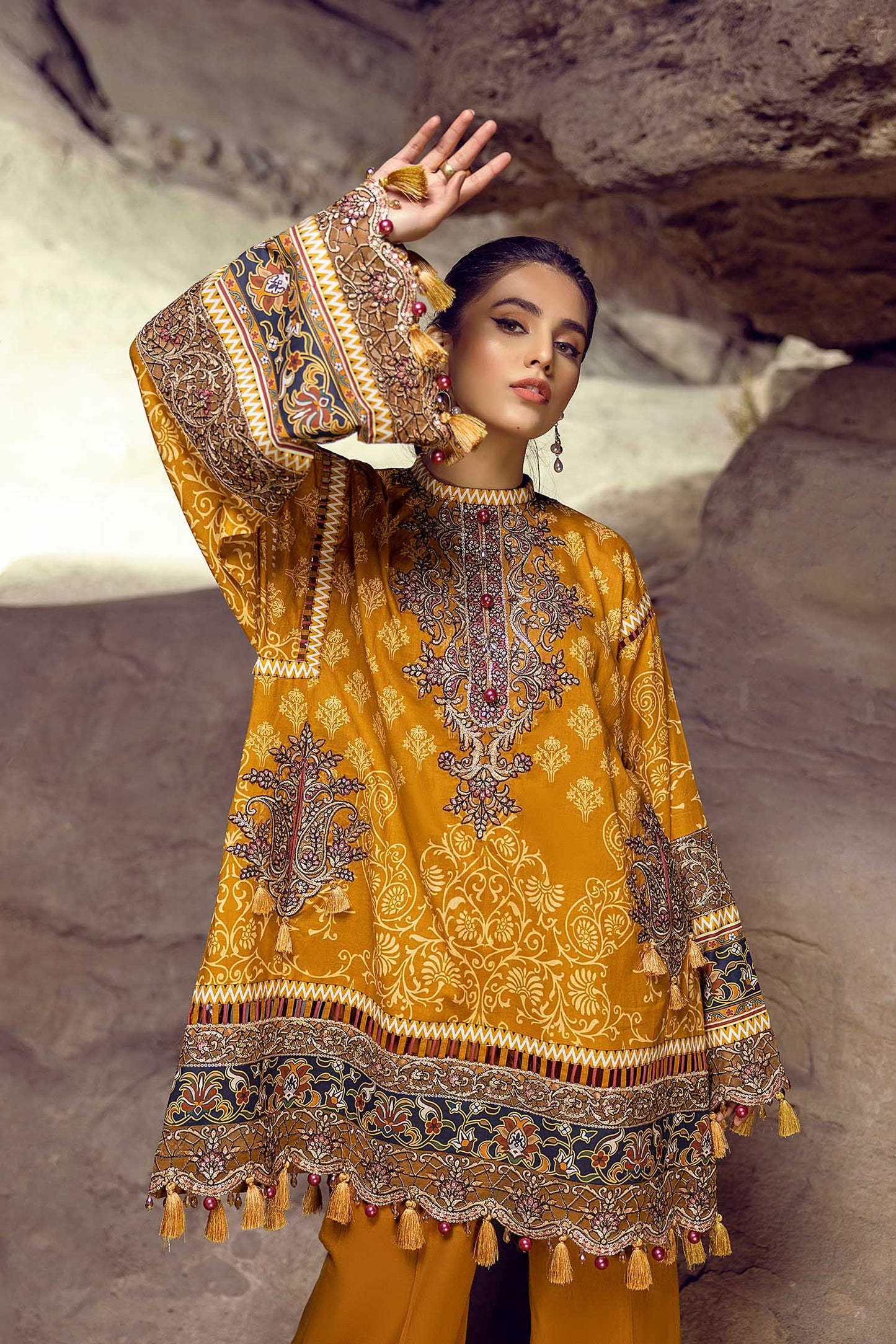 Meteor B - Exclusive Unstitch Lawn