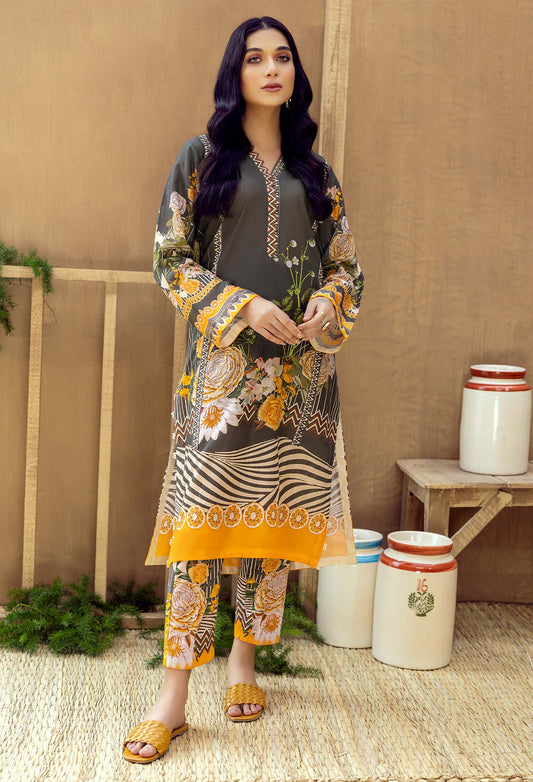 Flowerport - Lawn 2PC Pret