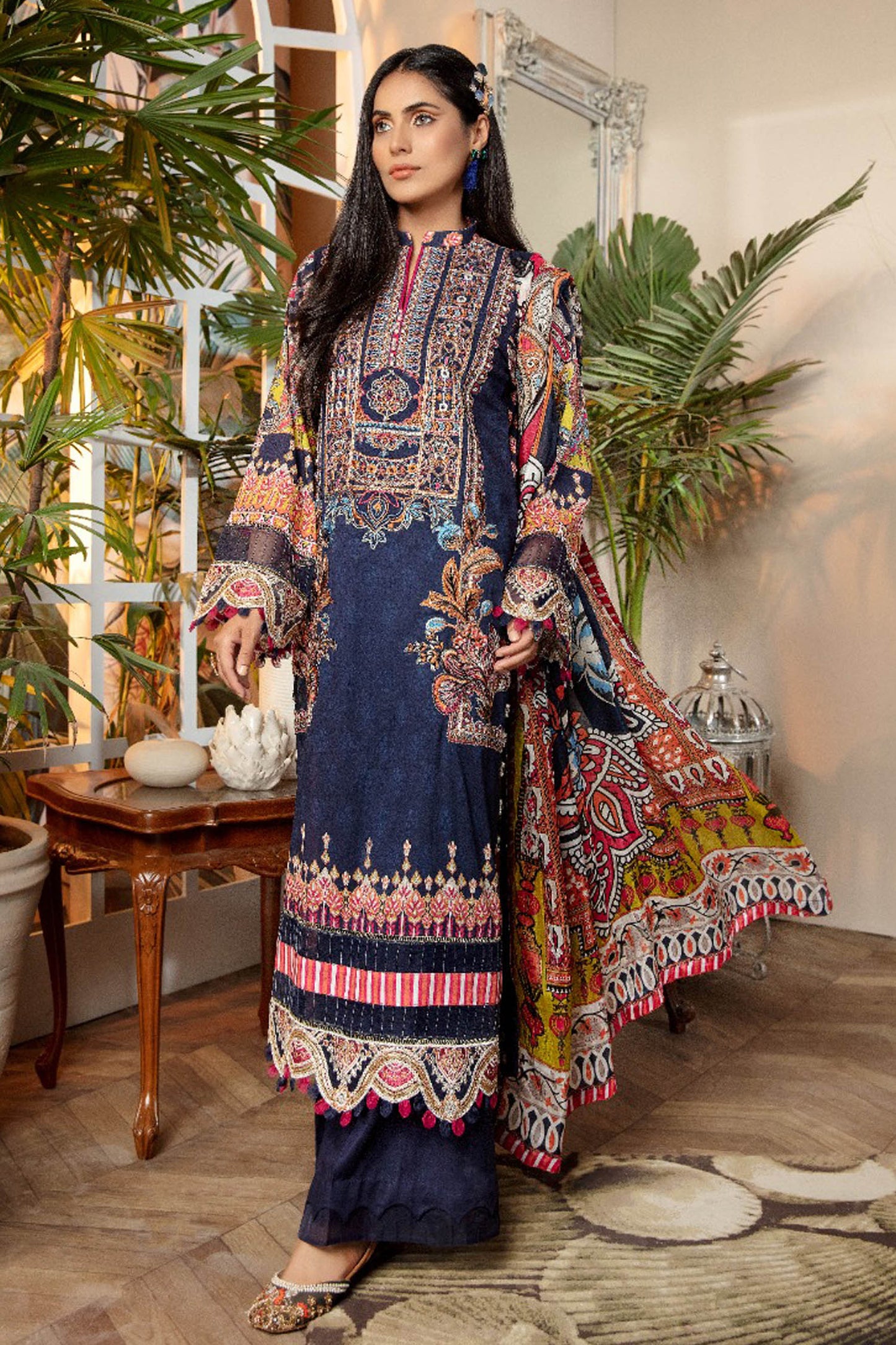 Cloud Burst - Exclusive Embroidered Lawn 3PC