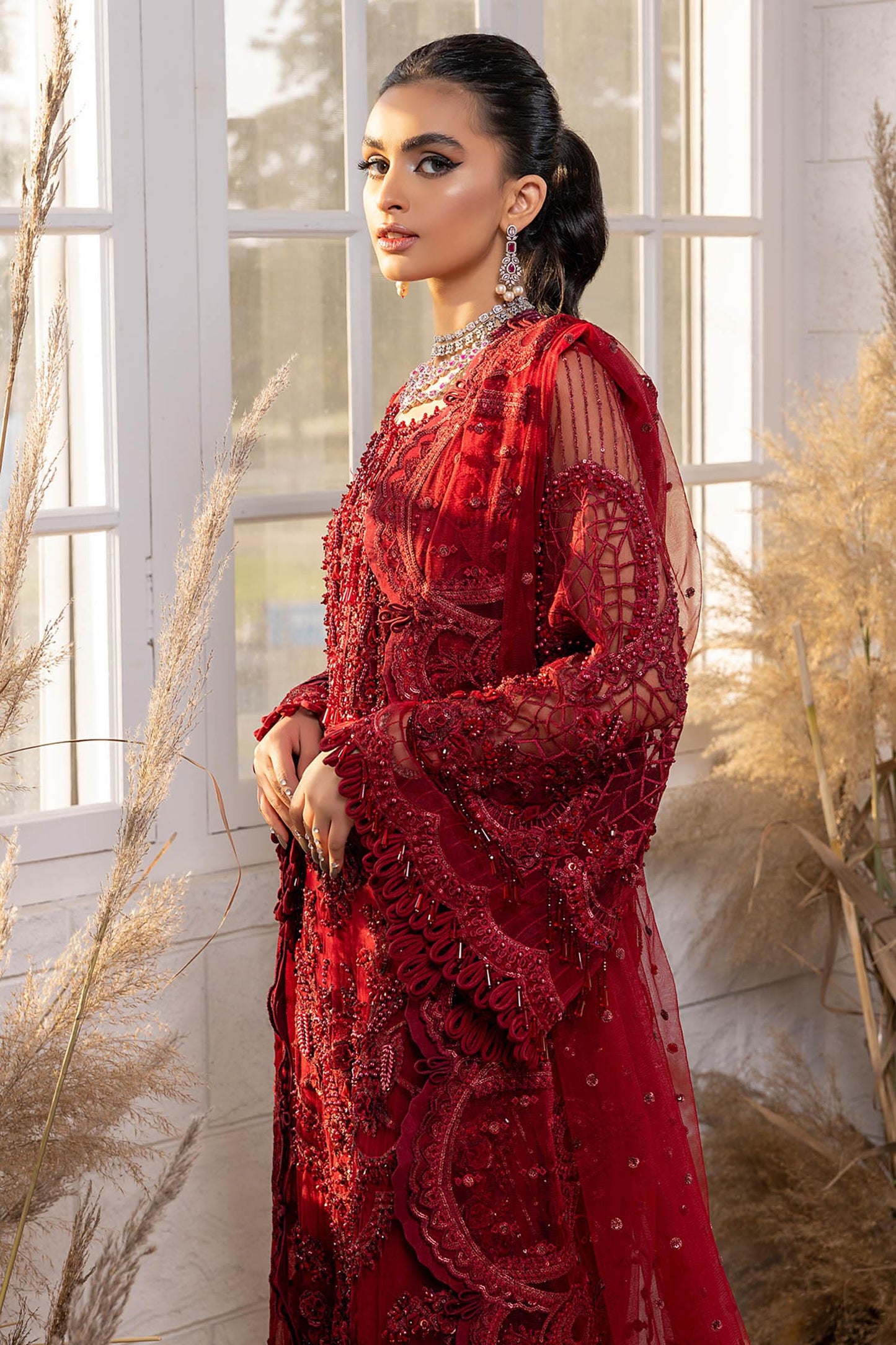 City red-vival - Luxury Unstitched