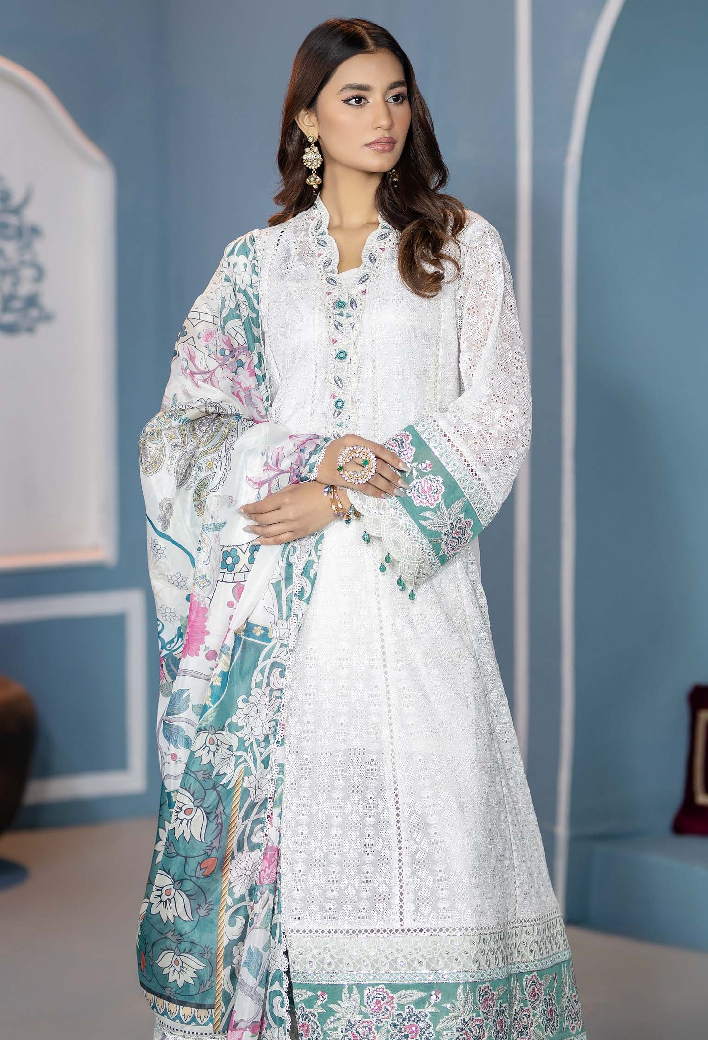 Ledrim - Chikankari Unstitched