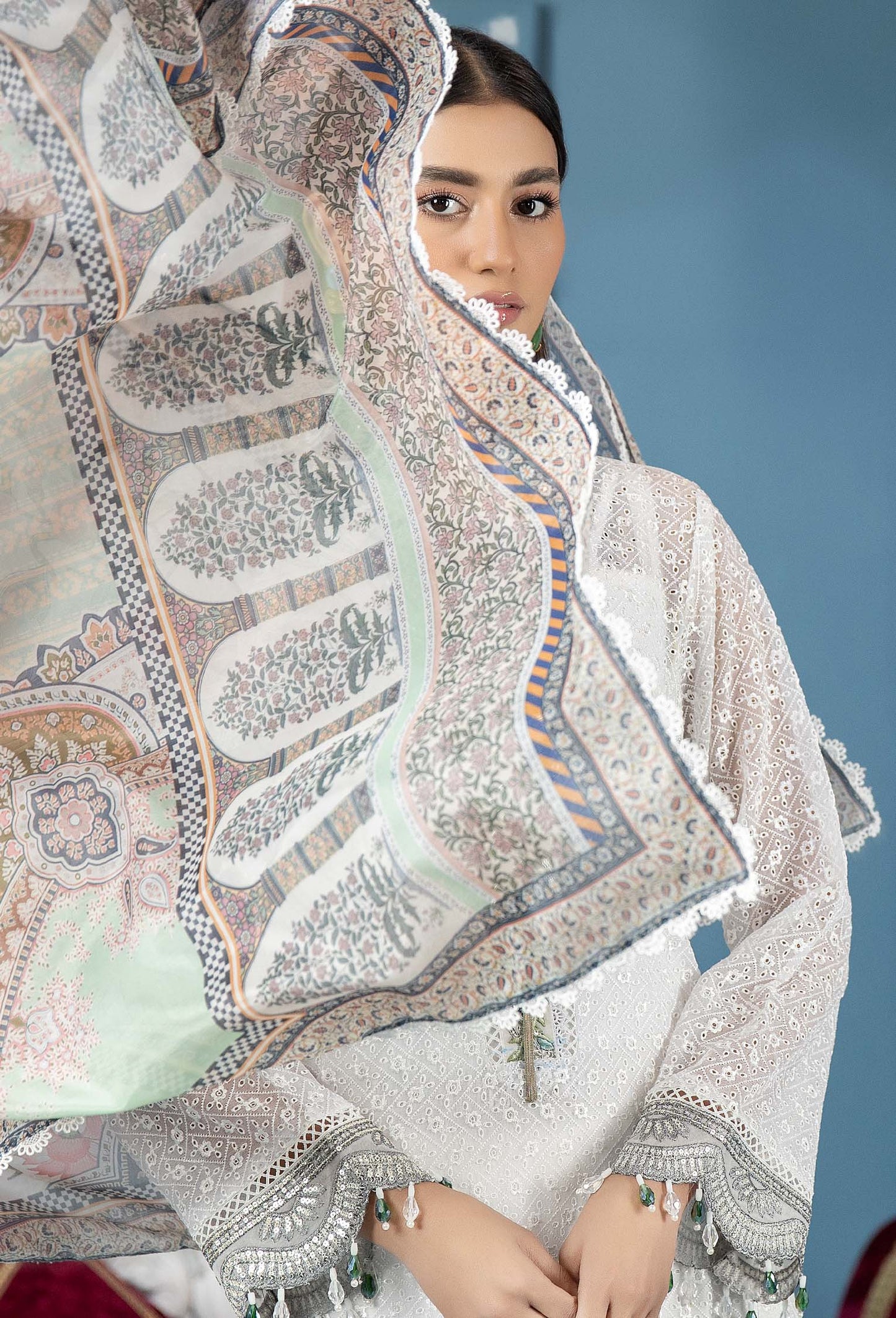 Mofin - Chikankari Unstitched