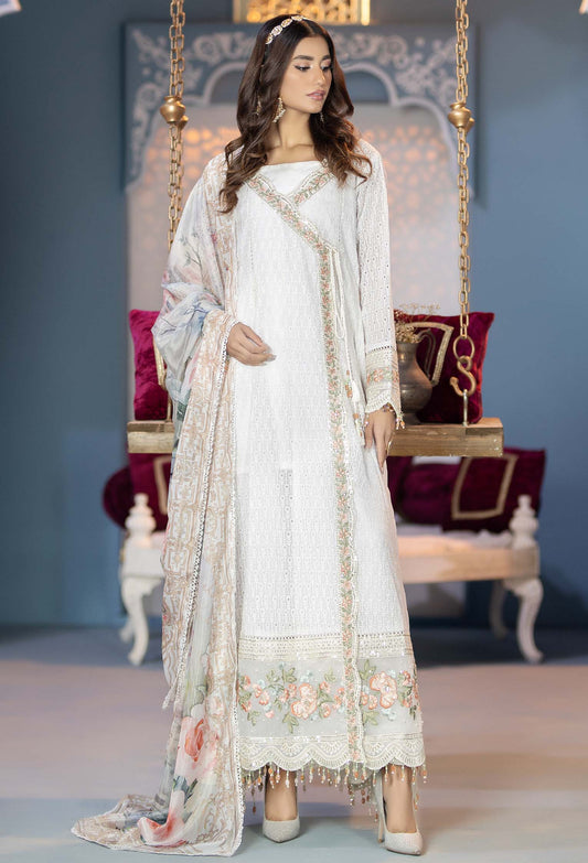 Swirl - Chikankari Unstitched