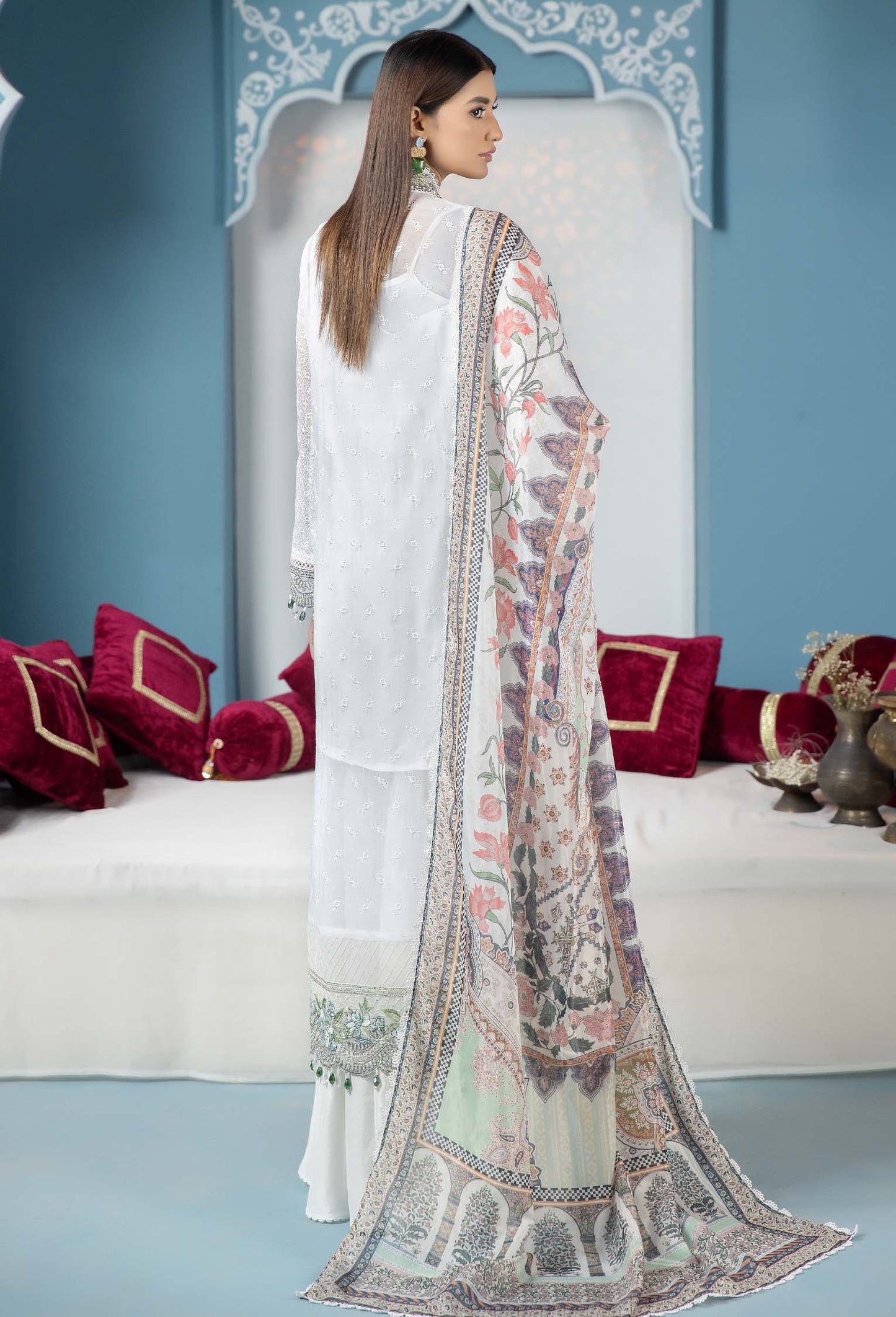 Mofin - Chikankari Unstitched