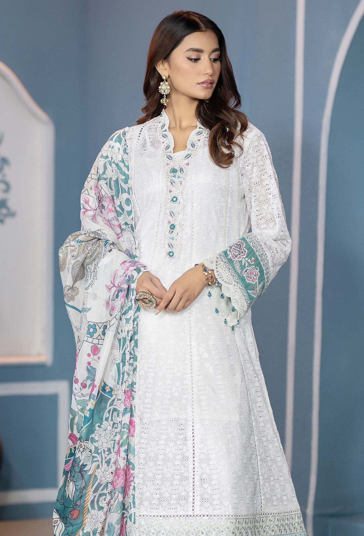 Ledrim - Chikankari Unstitched