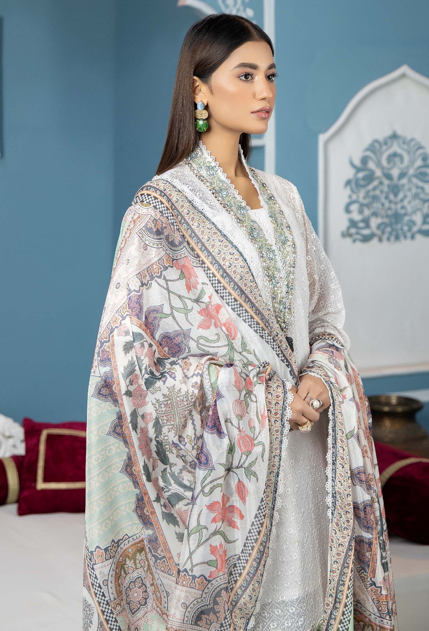 Mofin - Chikankari Unstitched