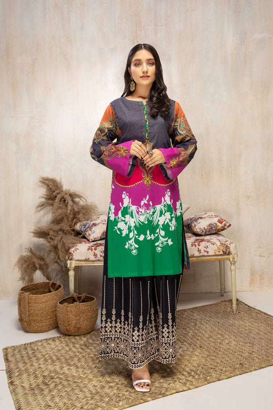 Topnotch - Digital Printed Lawn 2 piece