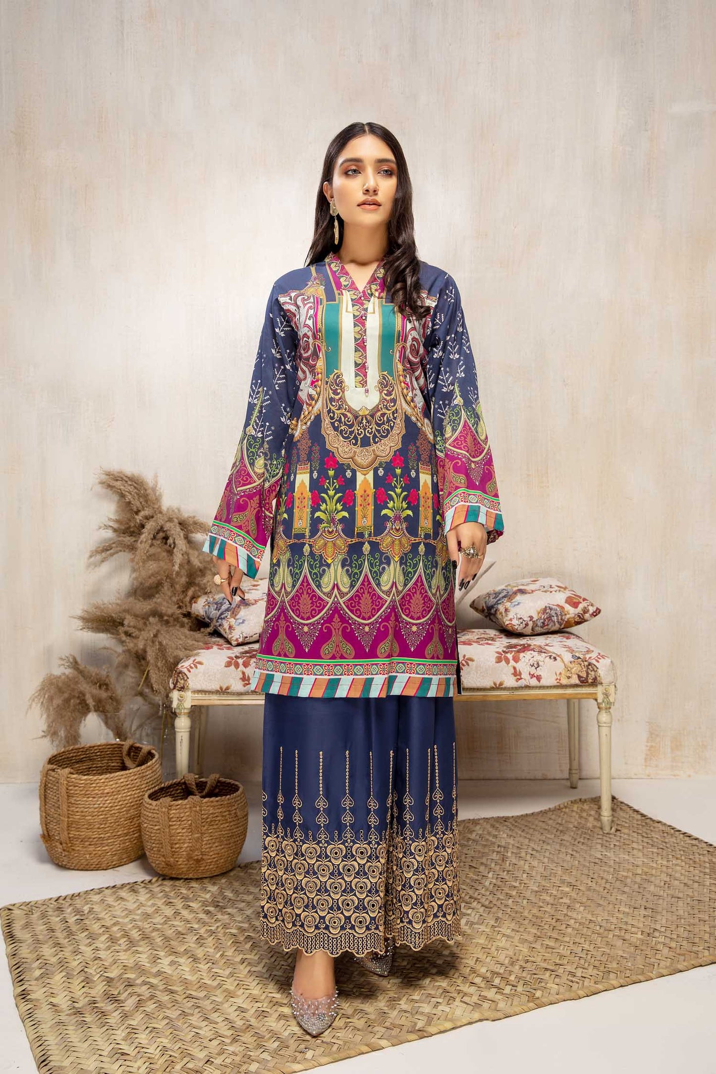 Nifty - Digital Printed Lawn 2 piece