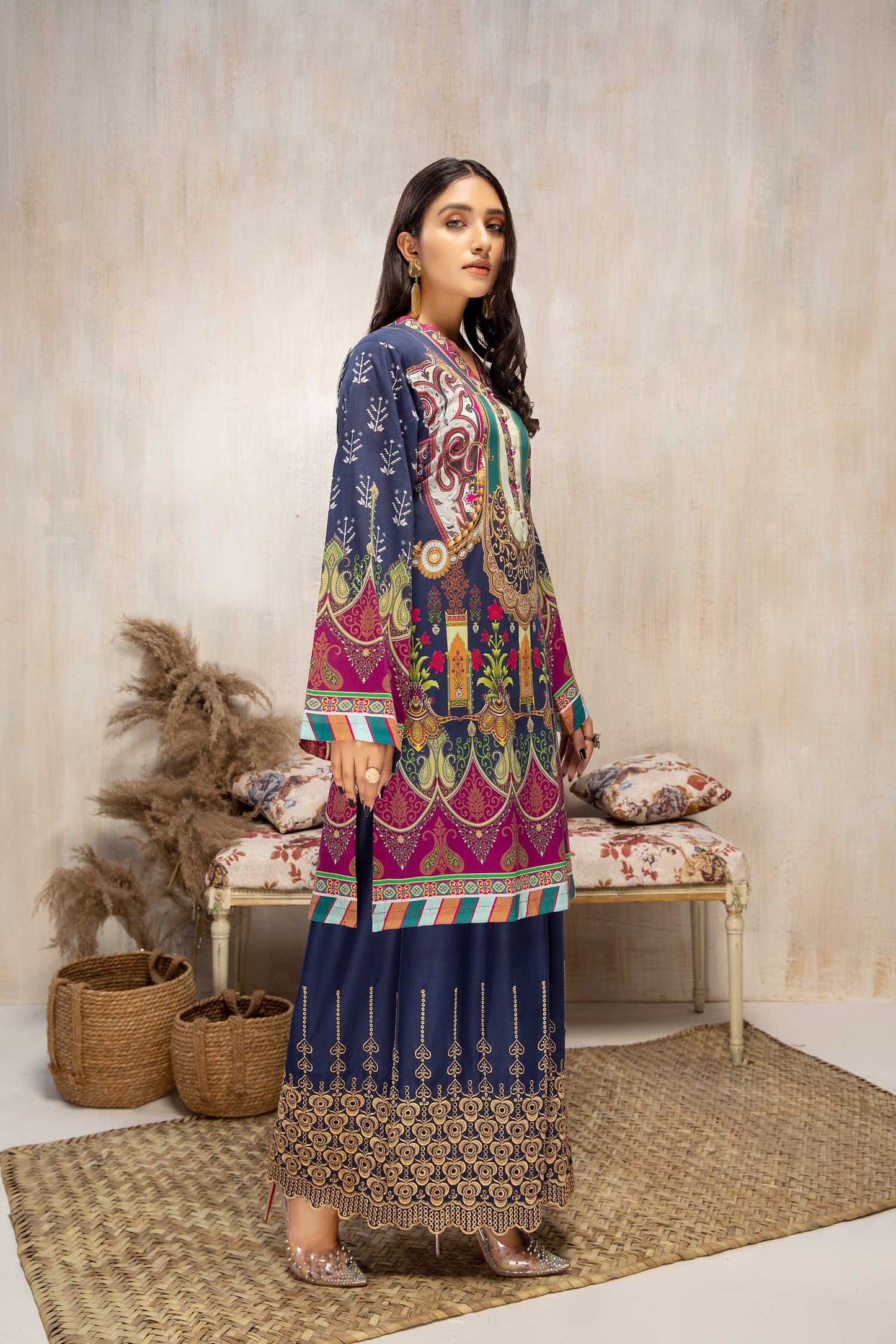 Nifty - Digital Printed Lawn 2 piece