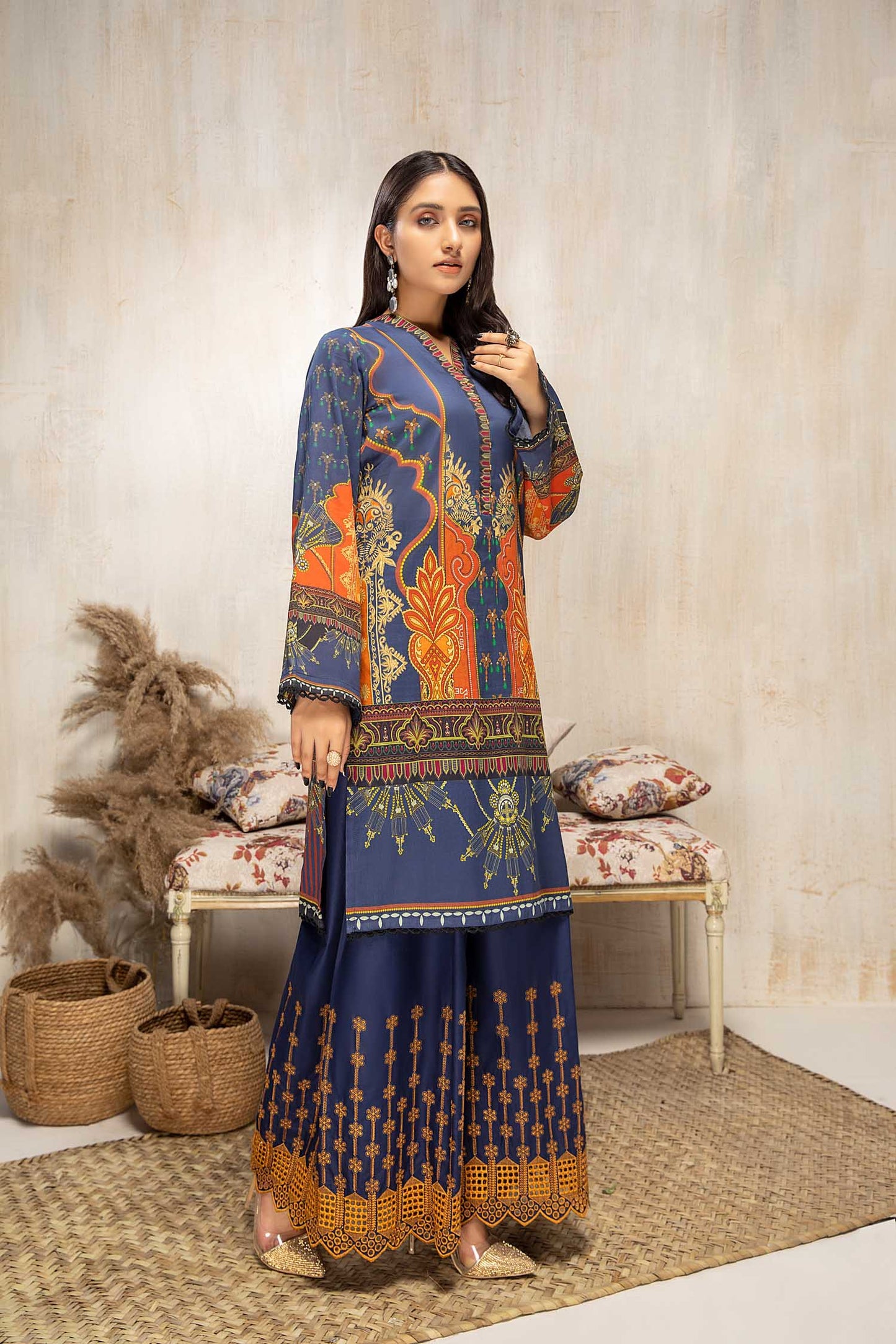 Curator - Digital Printed Lawn 2 piece
