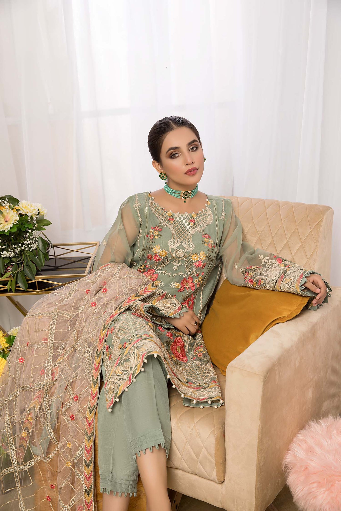 Feel Green - Luxury Pret 4PC