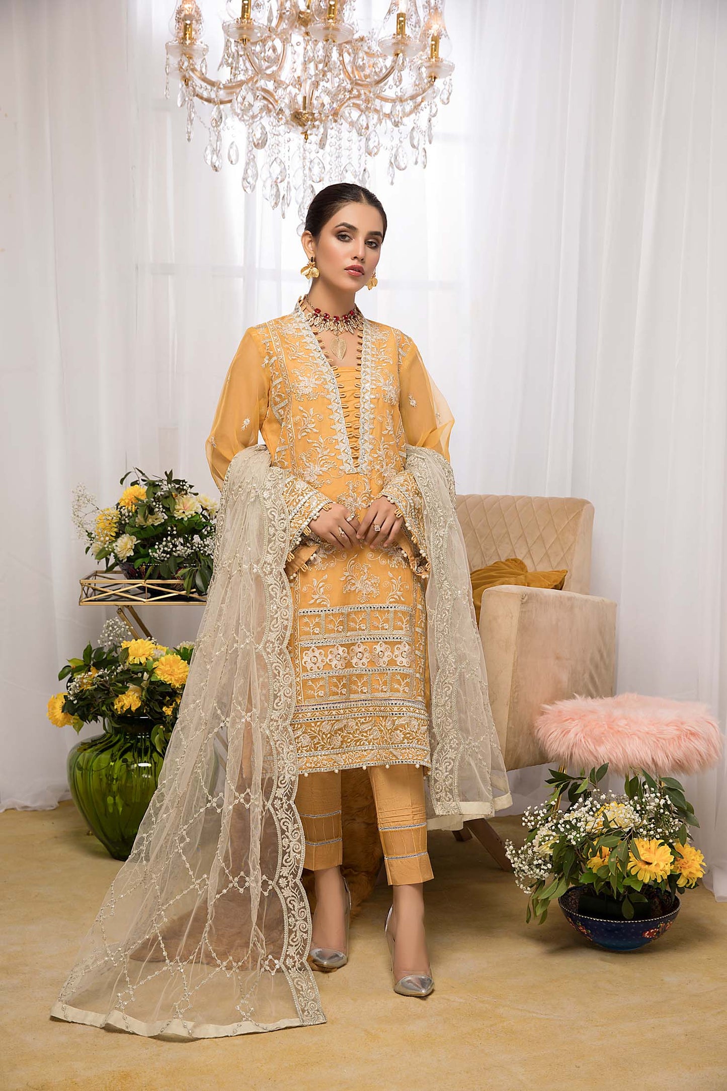 Citrine - Luxury Pret 4PC