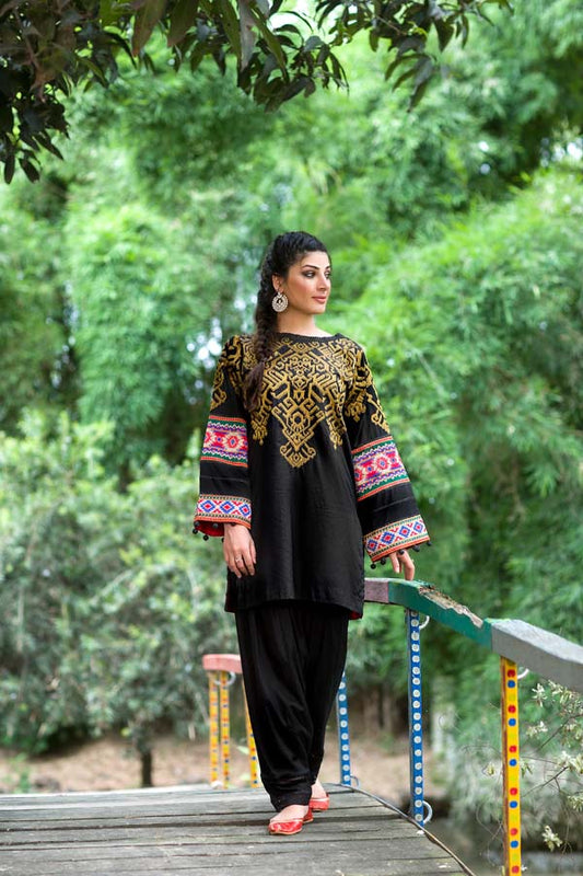 Colonial - Embroidered Lawn 2PC Unstitched