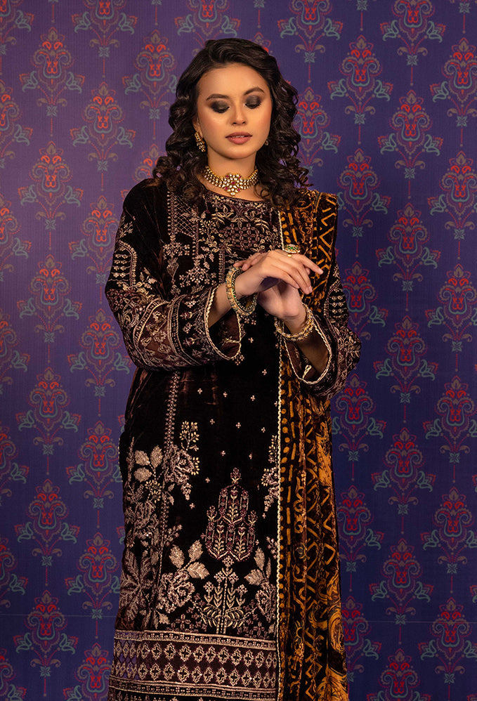 Plachi Embroidered Unstitched 5402