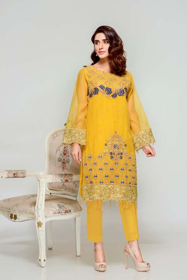 Elbaite - Embroidered & Hand Embellished Cotton Net