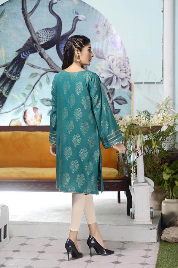 Elf Green - Jacquard Stitched Shirt