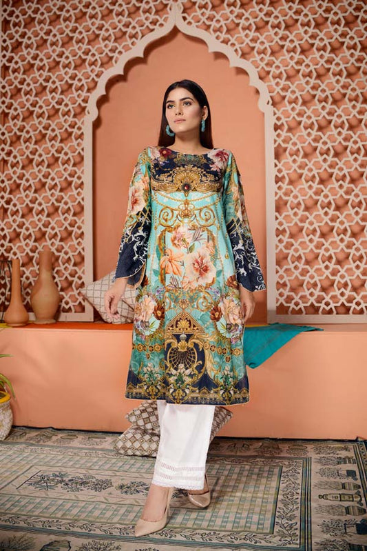 Culture Prey - Digital Mesuri Lawn Unstitch Shirt