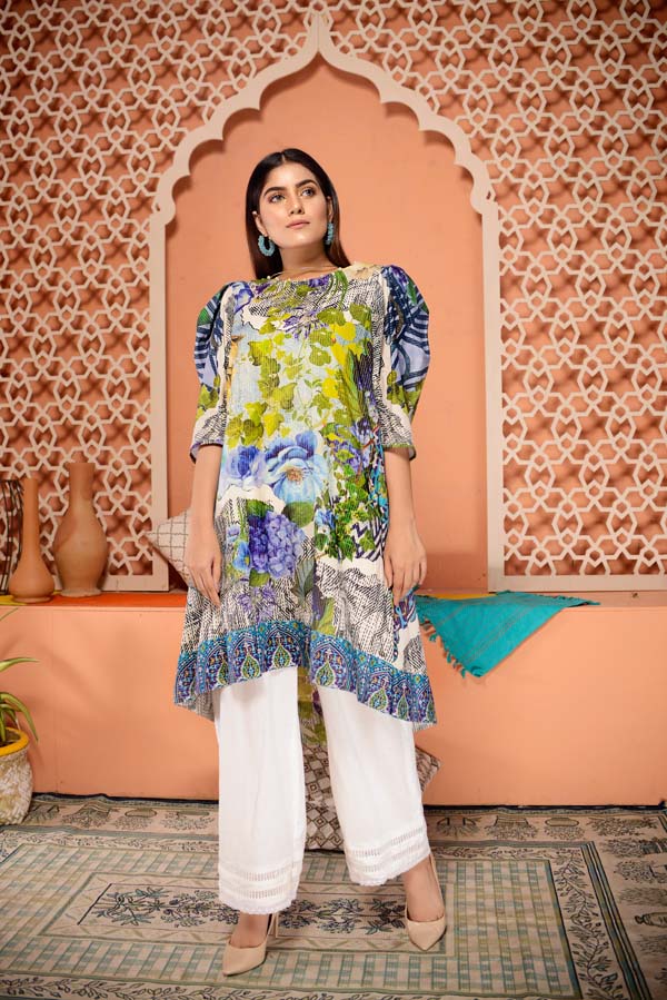 Citrus - Digital Mesuri Lawn Unstitch Shirt