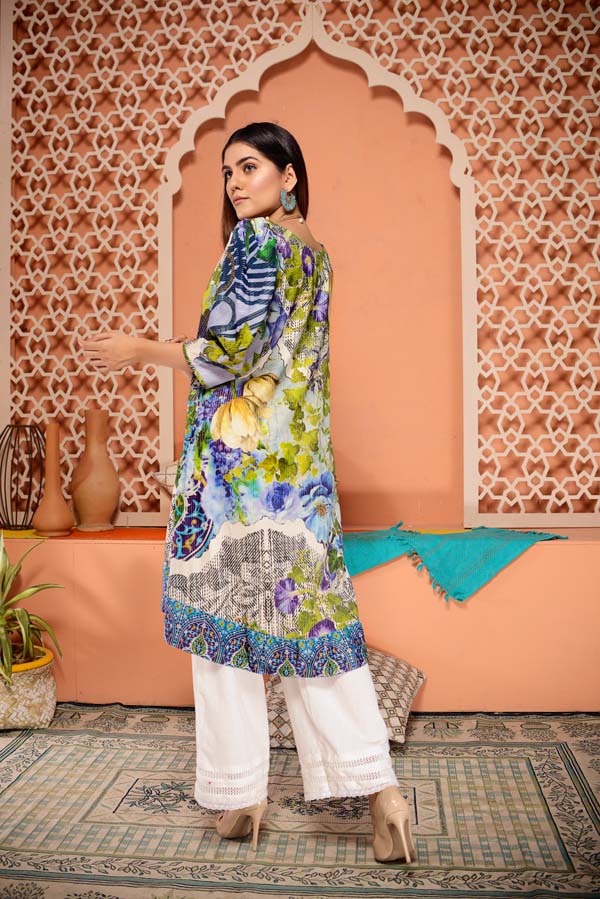 Citrus - Digital Mesuri Lawn Unstitch Shirt