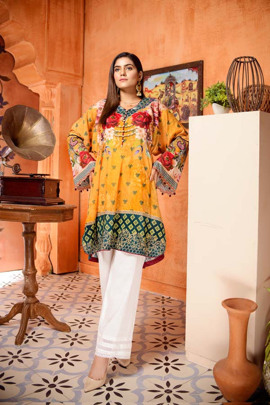 Butter Clip - Digital Mesuri Lawn Unstitch Shirt