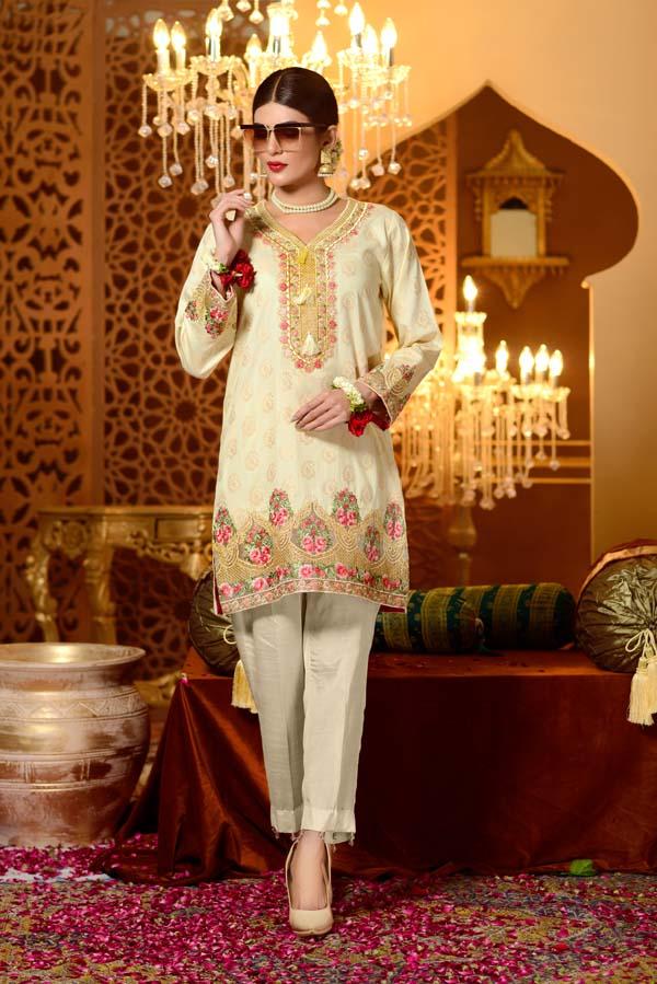 Delight - Embroidered Jacquard Shirt