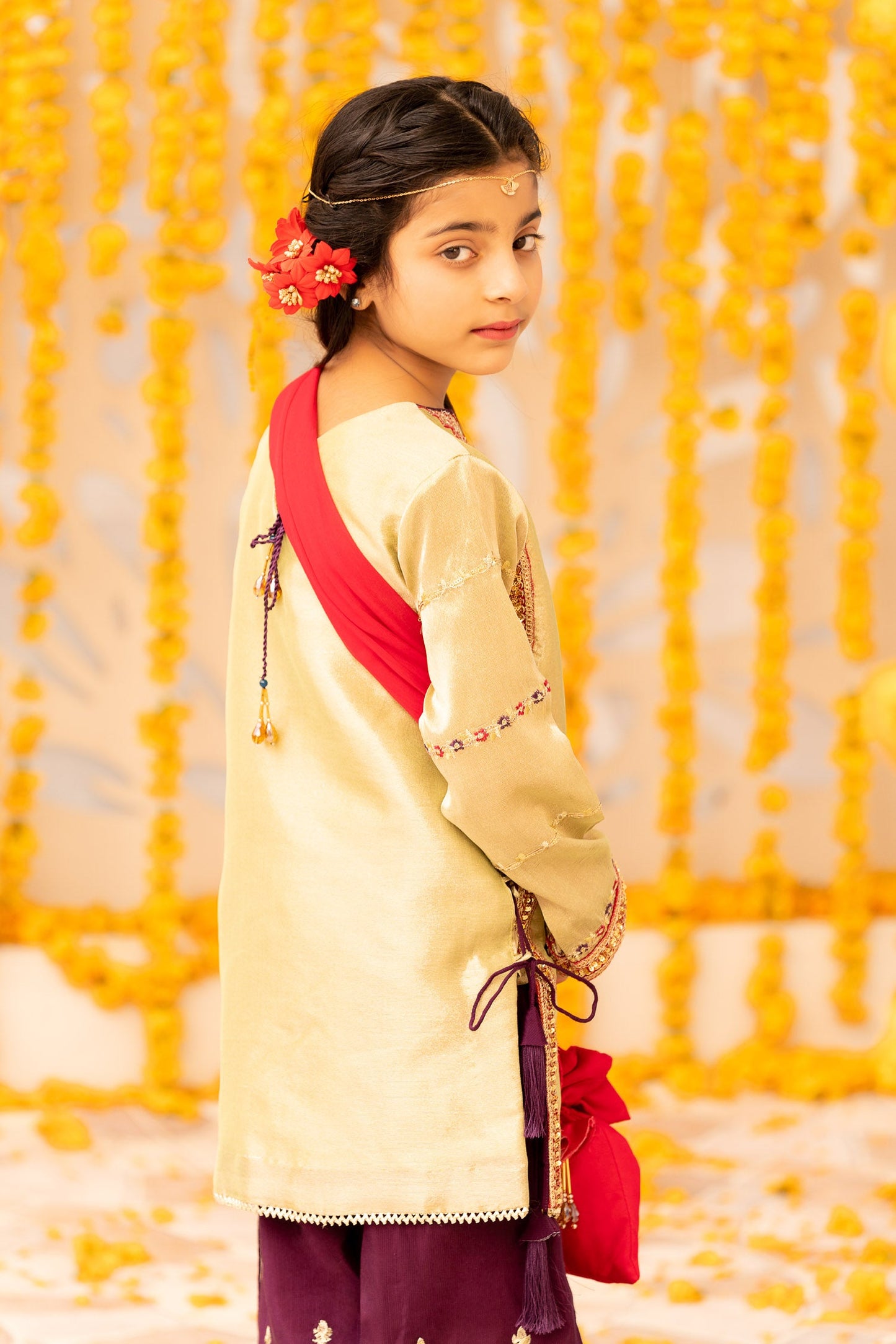 Embroidered Banarasi Suit