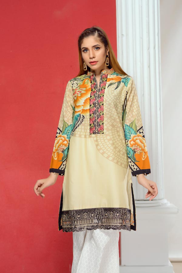 Canvus - Embroidered Lawn Stitch Shirt