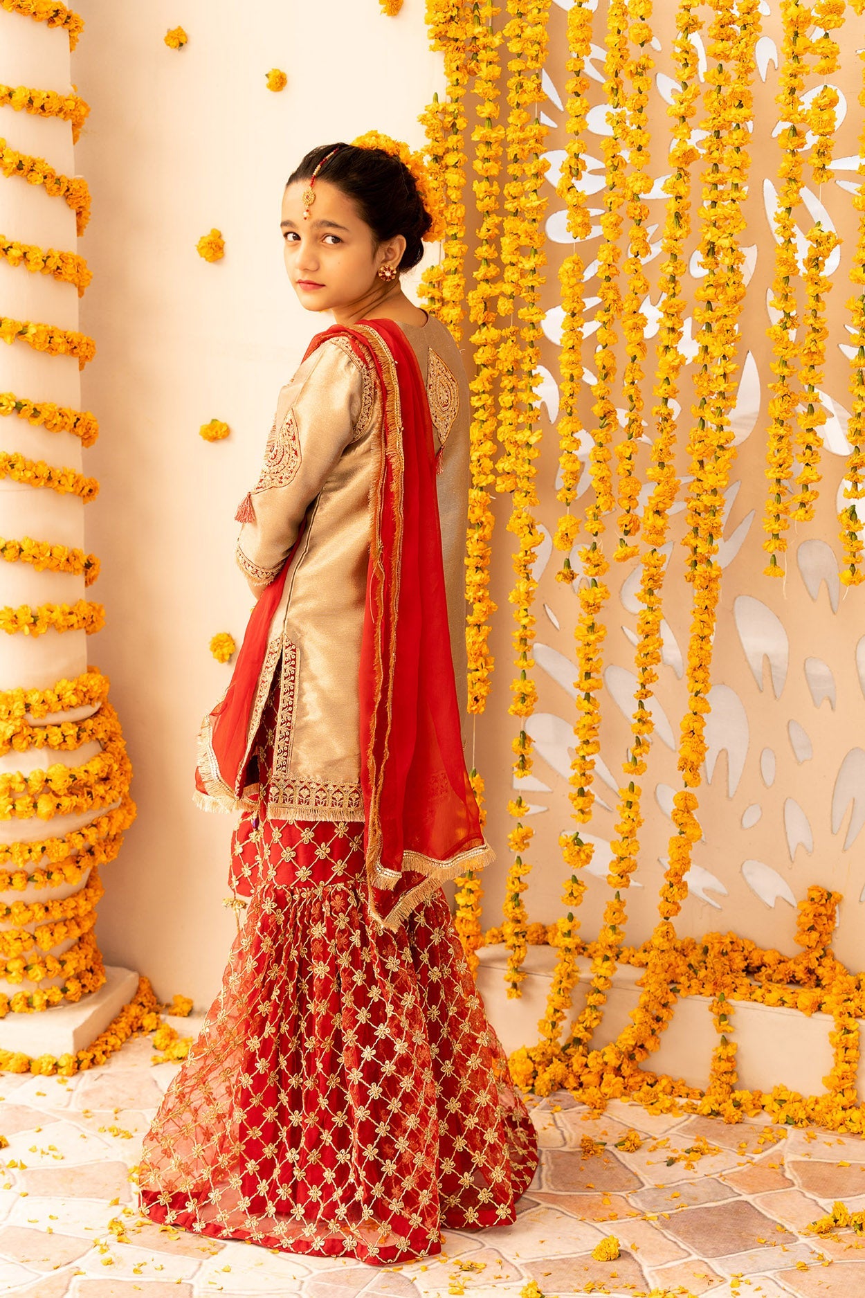 Embroidered Banarasi Suit