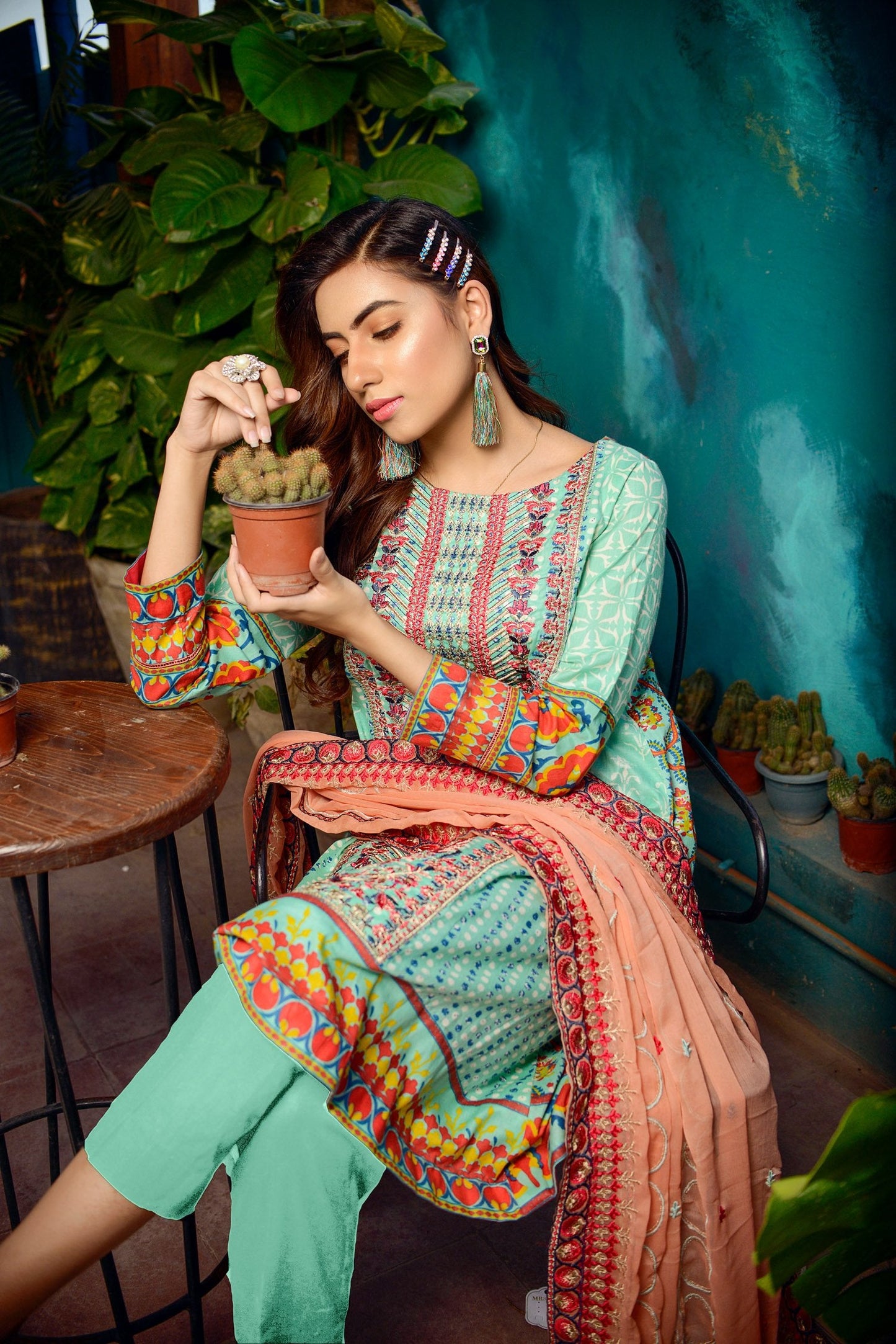 Pastel - Printed and Embroidered Lawn 3PC
