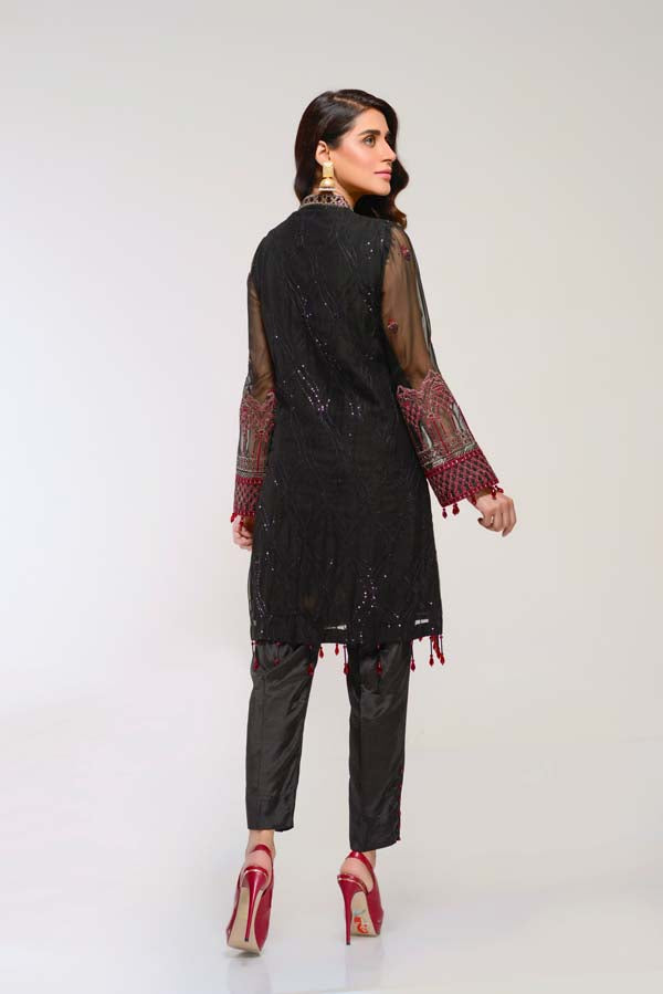 EIGENGRAU – EMBROIDERED CHIFFON 2 PIECE (UNSTITCH)