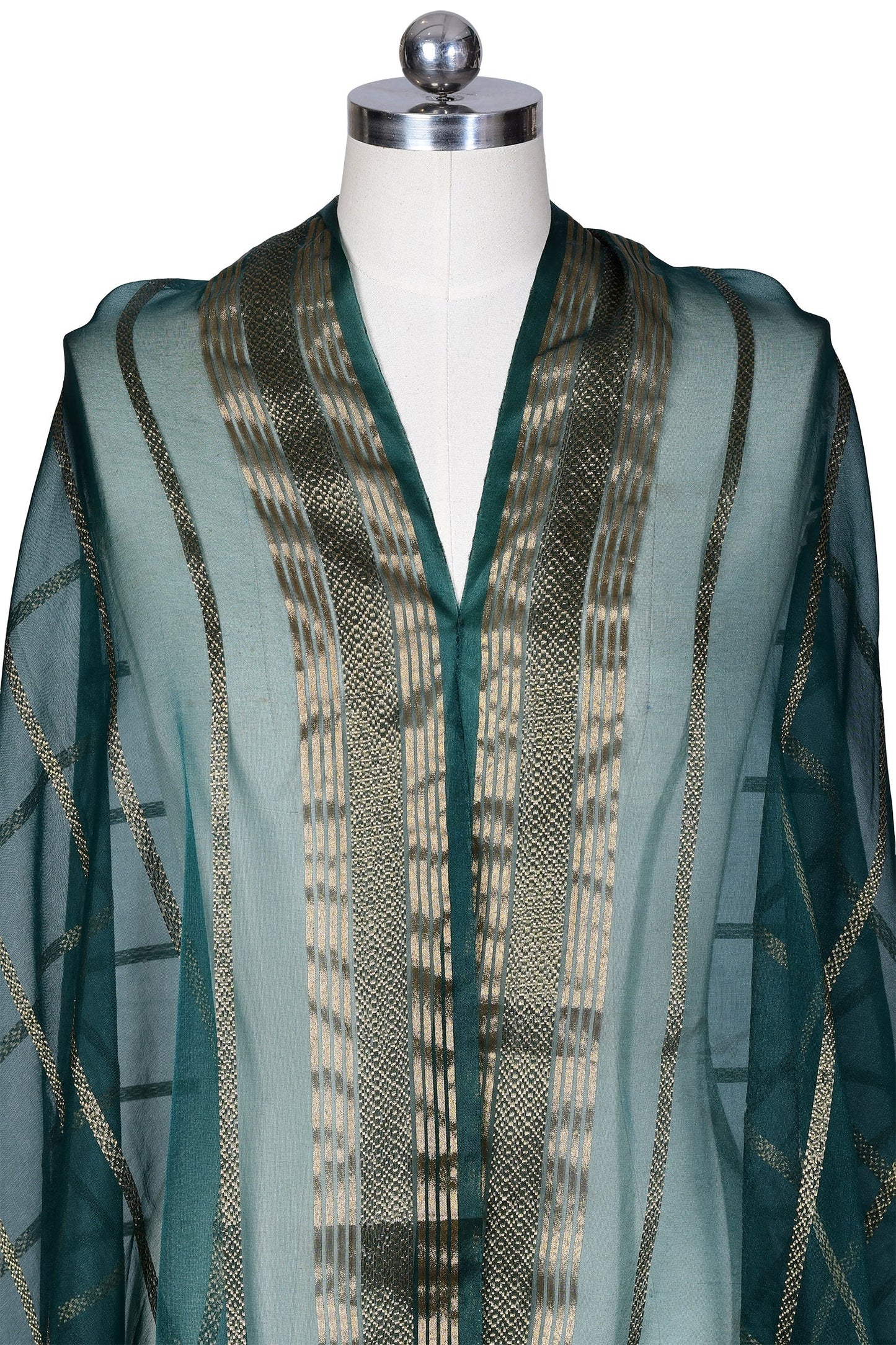 Embroidered Banarsi Net Dupatta