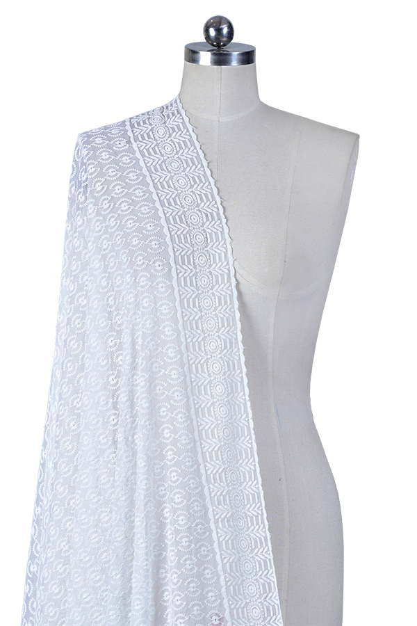 Cernwal - Chikankeri Chiffon Dupatta