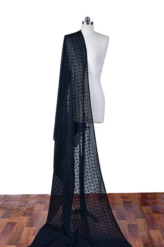 Bastille - Chikankeri Chiffon Dupatta