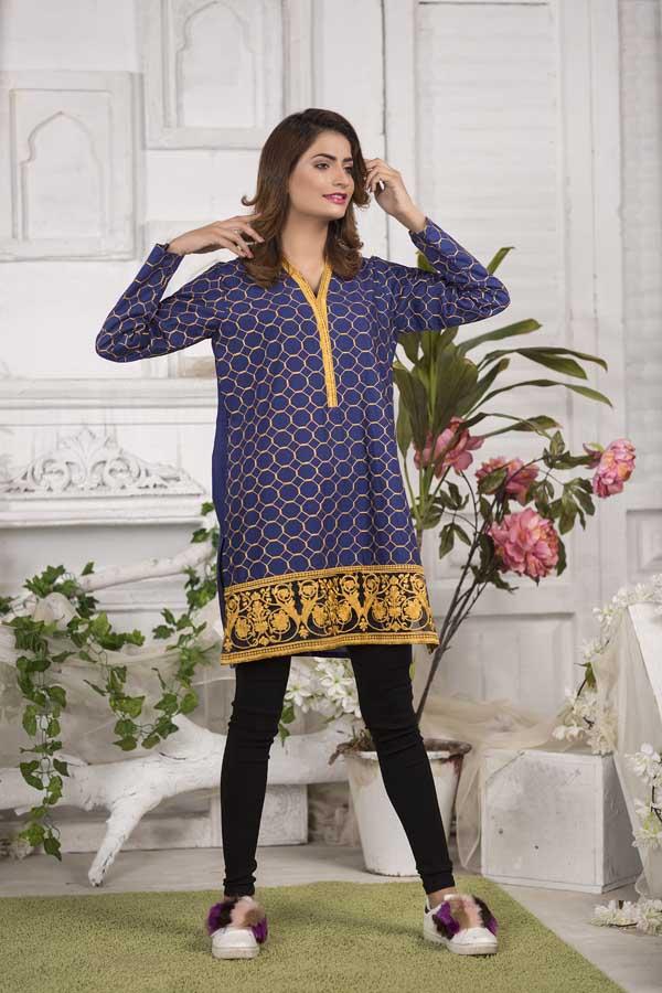 East Bay - Embroidered Lawn Kurti