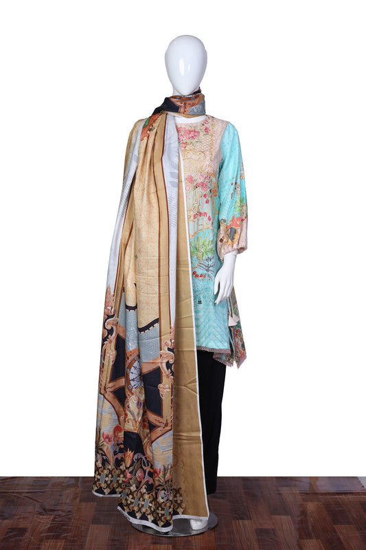 Cornelian - Stitch 2PC Embroidered Khaddar