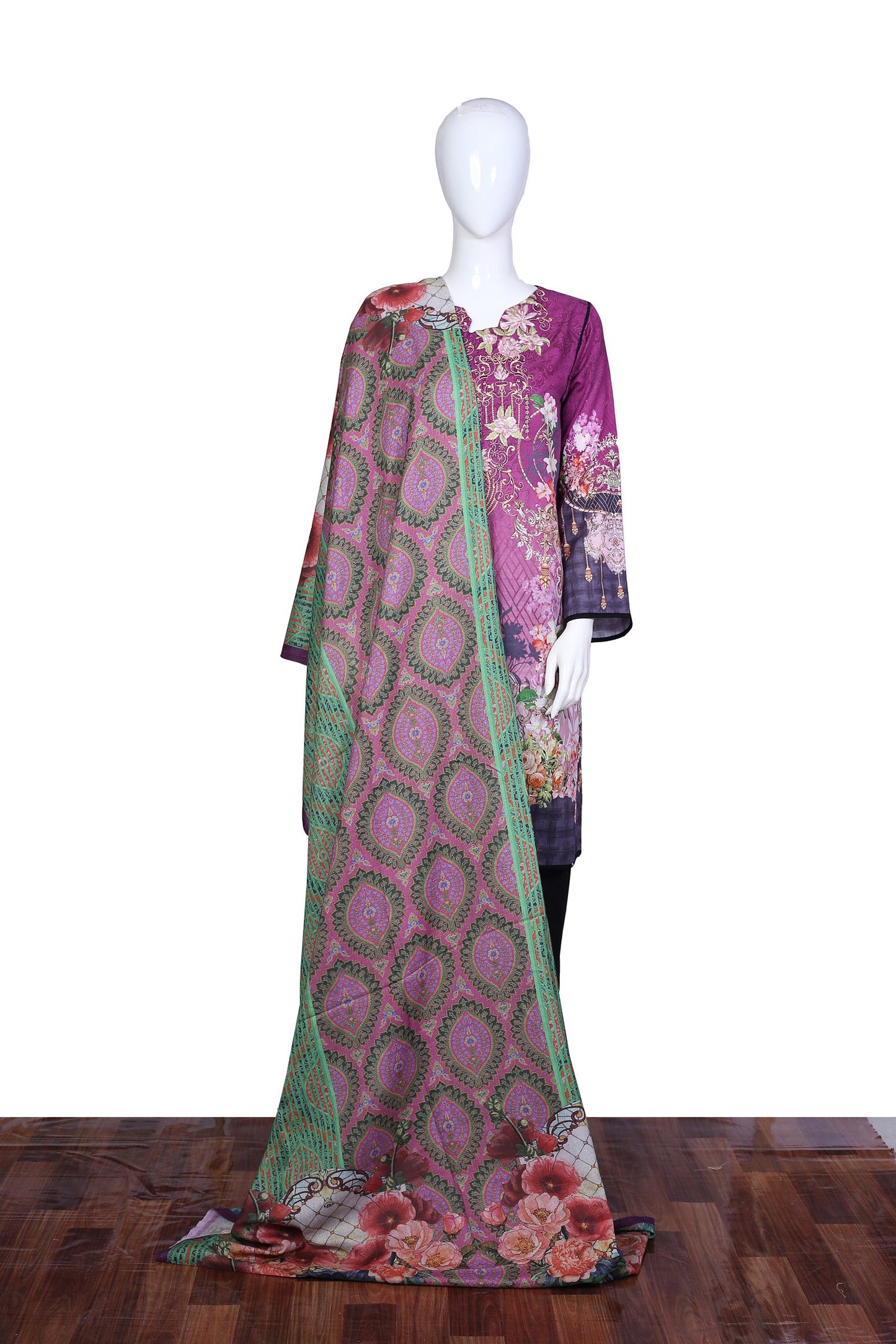 Diotis - Stitch 2PC Embroidered Khaddar