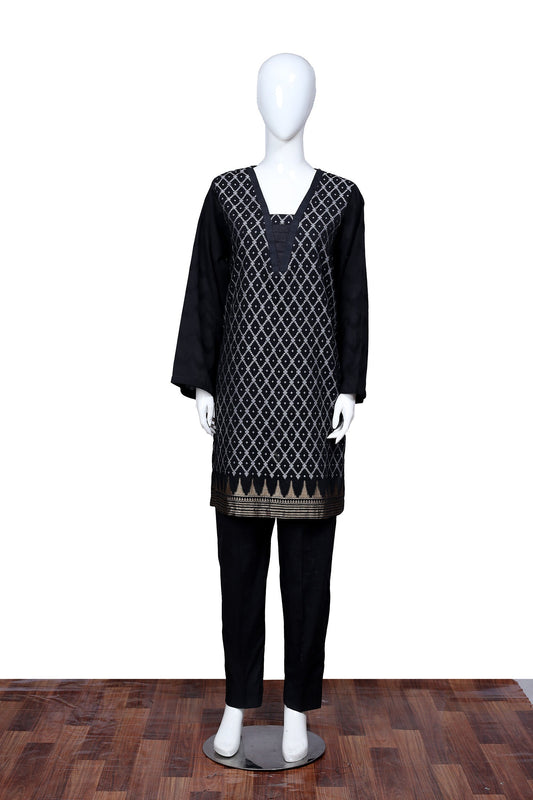 Black 41 - Ready To Wear Jacquard Shirt