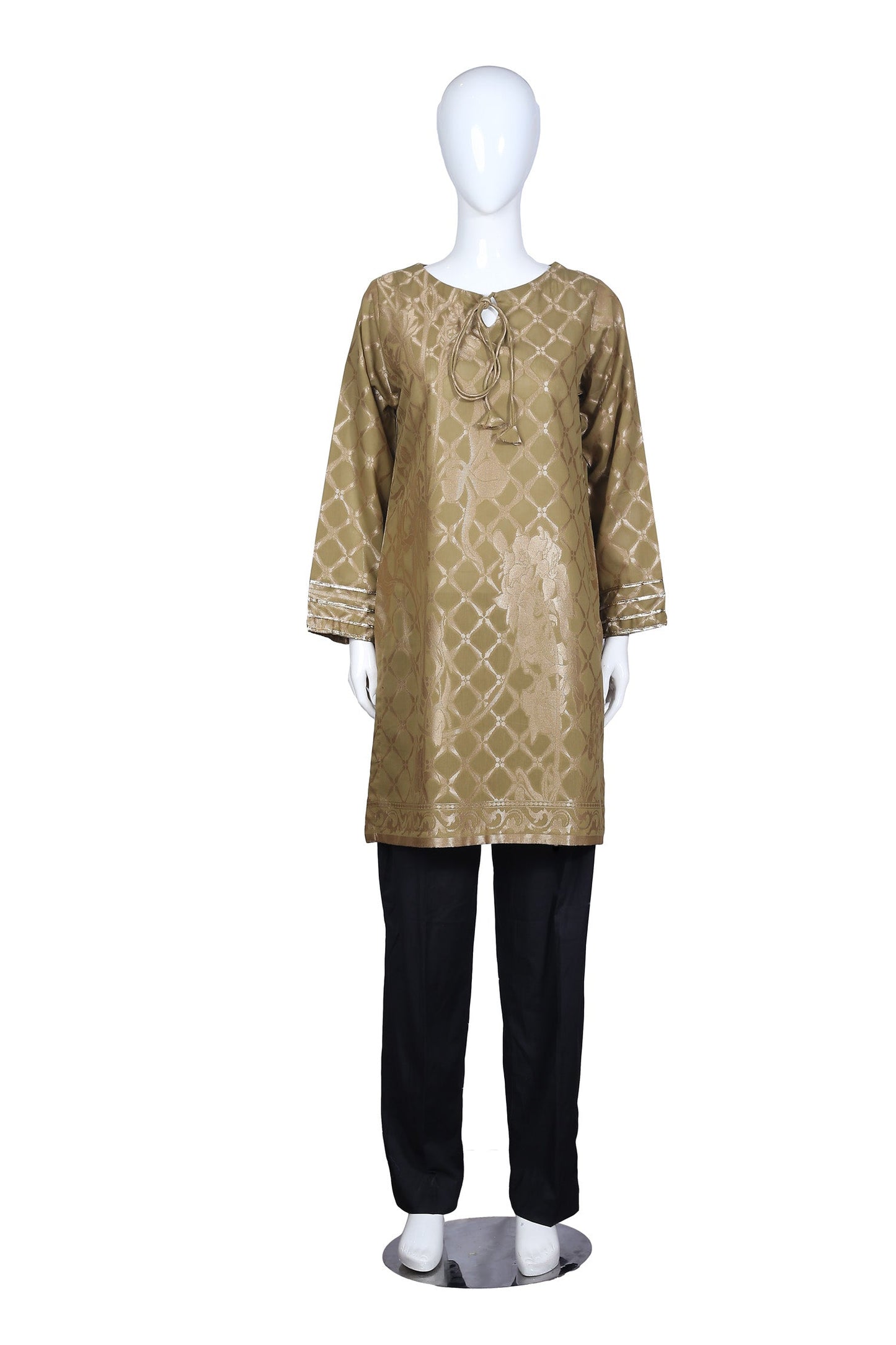 Brown 45 - Ready To Wear Jacquard Shirt