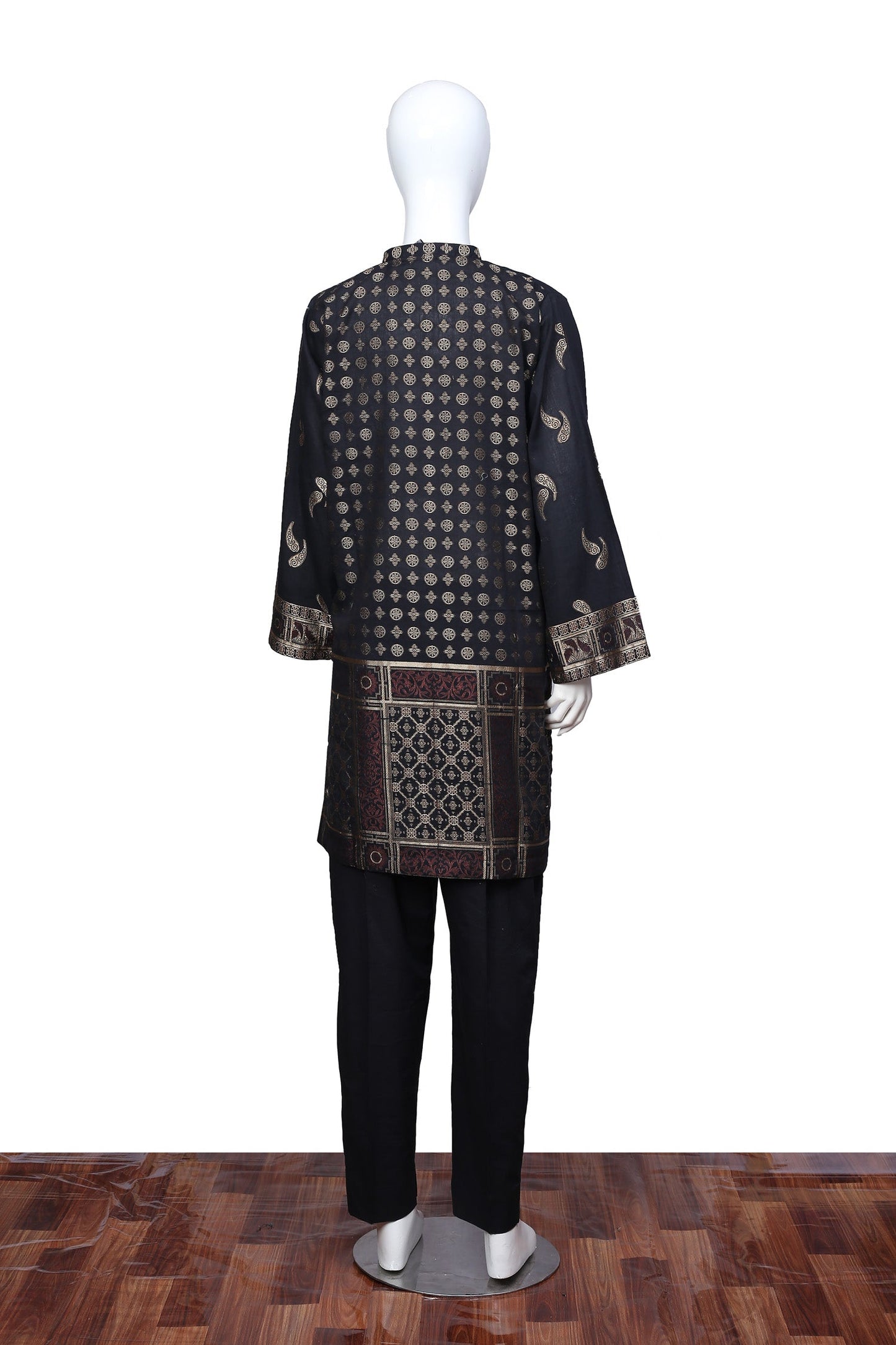 Black 07 - Ready To Wear Jacquard Shirt