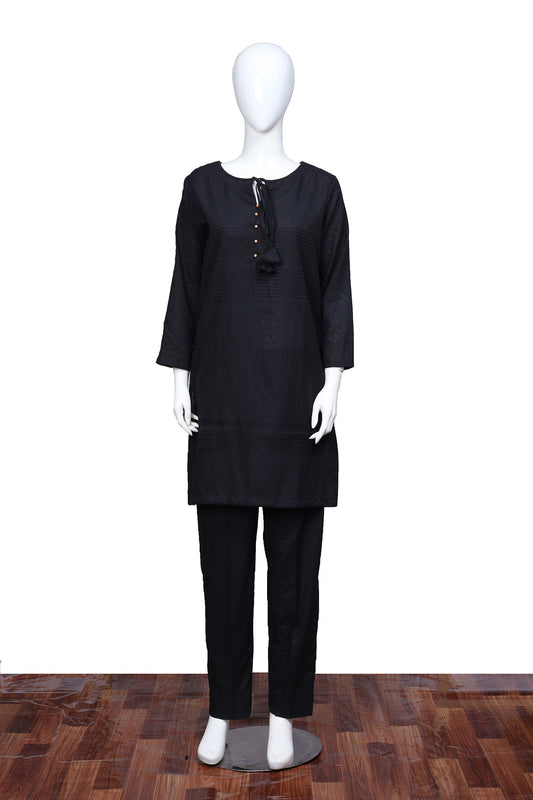 Black 15 - Ready To Wear Jacquard Shirt