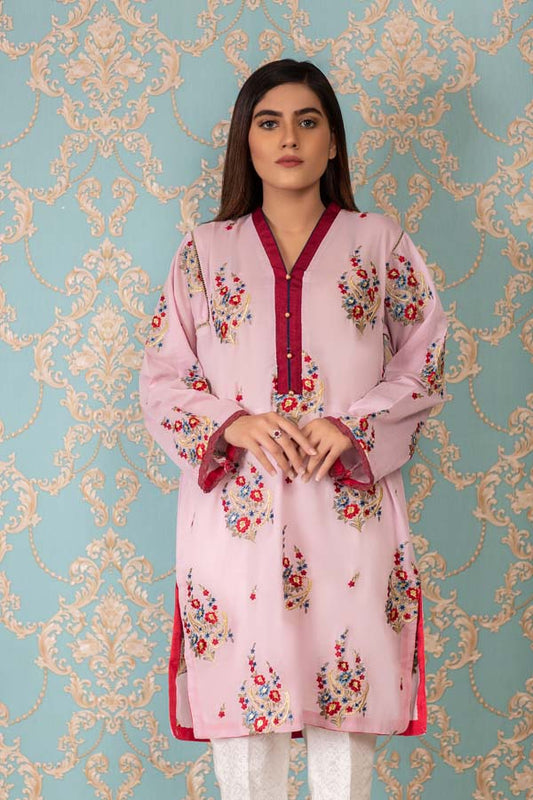 Carambola  - Stitched Embroidered Swiss Shirt