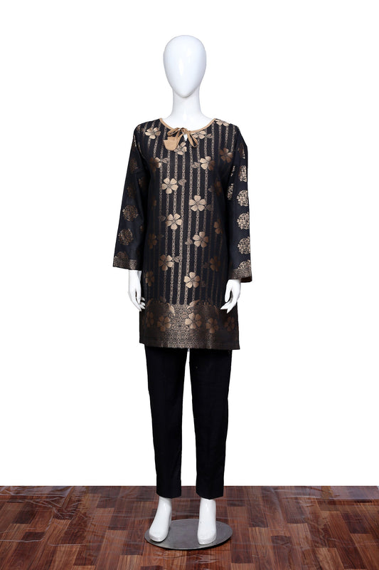 Black 18 - Ready To Wear Jacquard Shirt