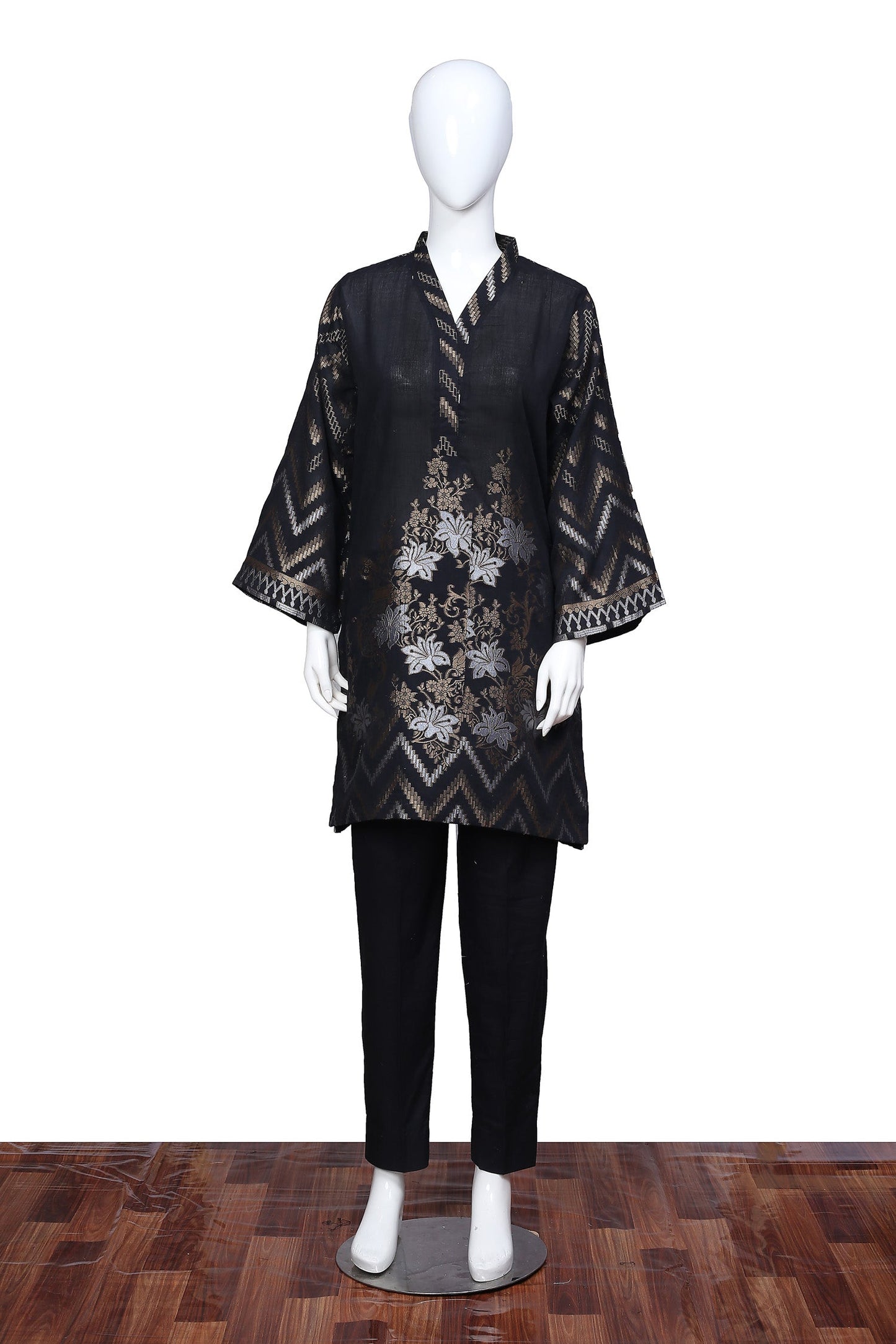 Black 20 - Ready To Wear Jacquard Shirt