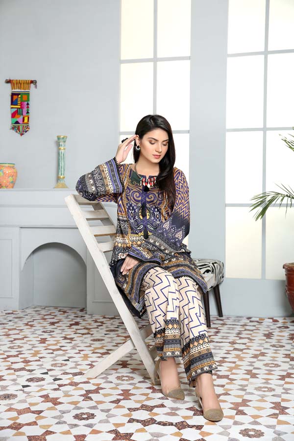 Cullinan - Digital Printed Cambric 2PC