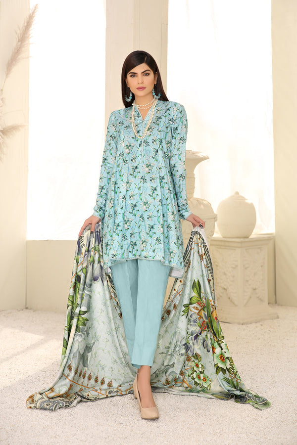 D 3 - Digital Printed Linen 3PC