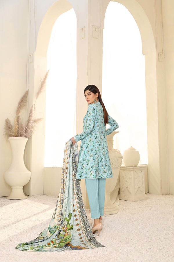 D 3 - Digital Printed Linen 3PC